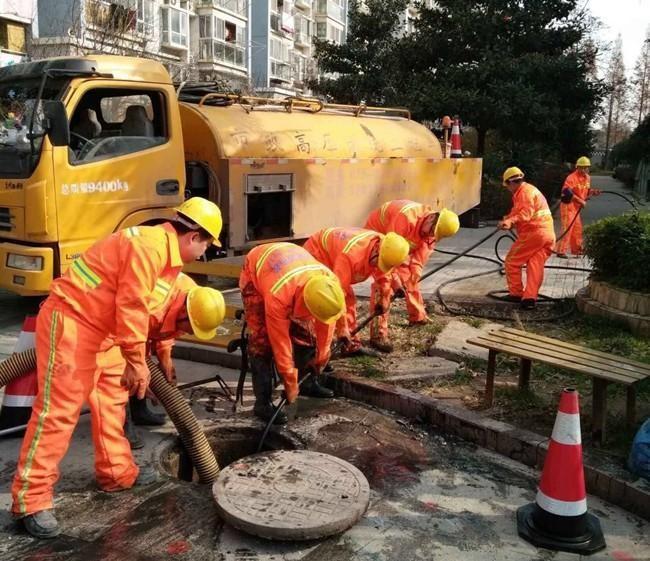 凤泉市政管道清淤