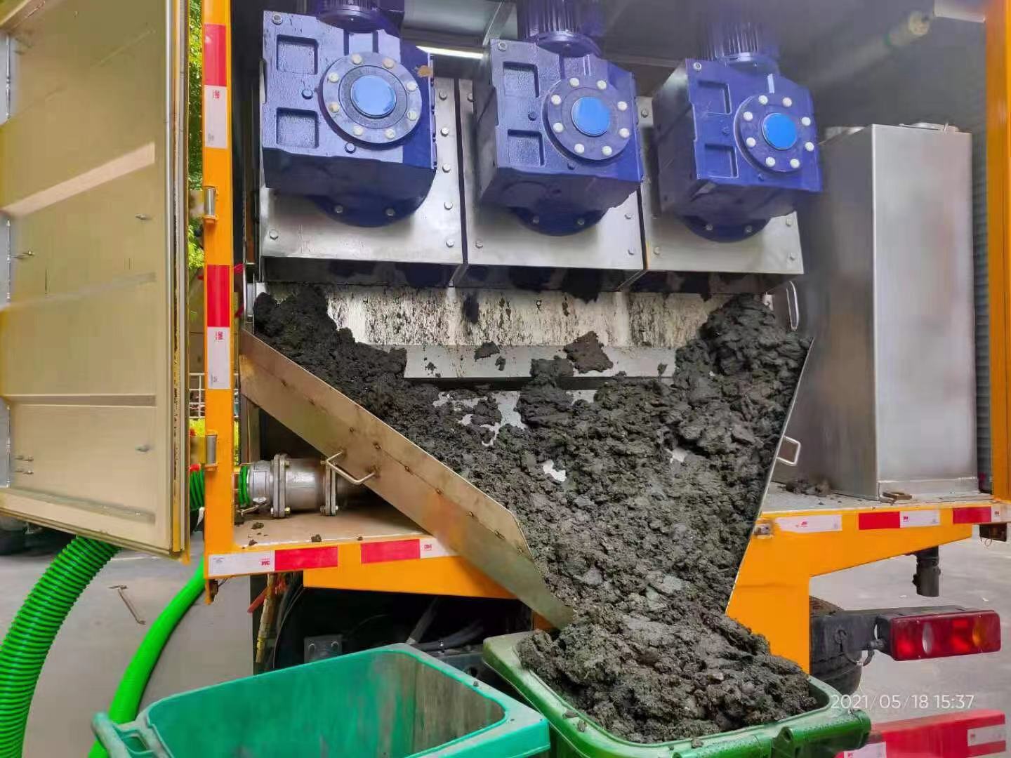 凤泉化粪池清掏城市维护站-泥浆净化干湿分离处理